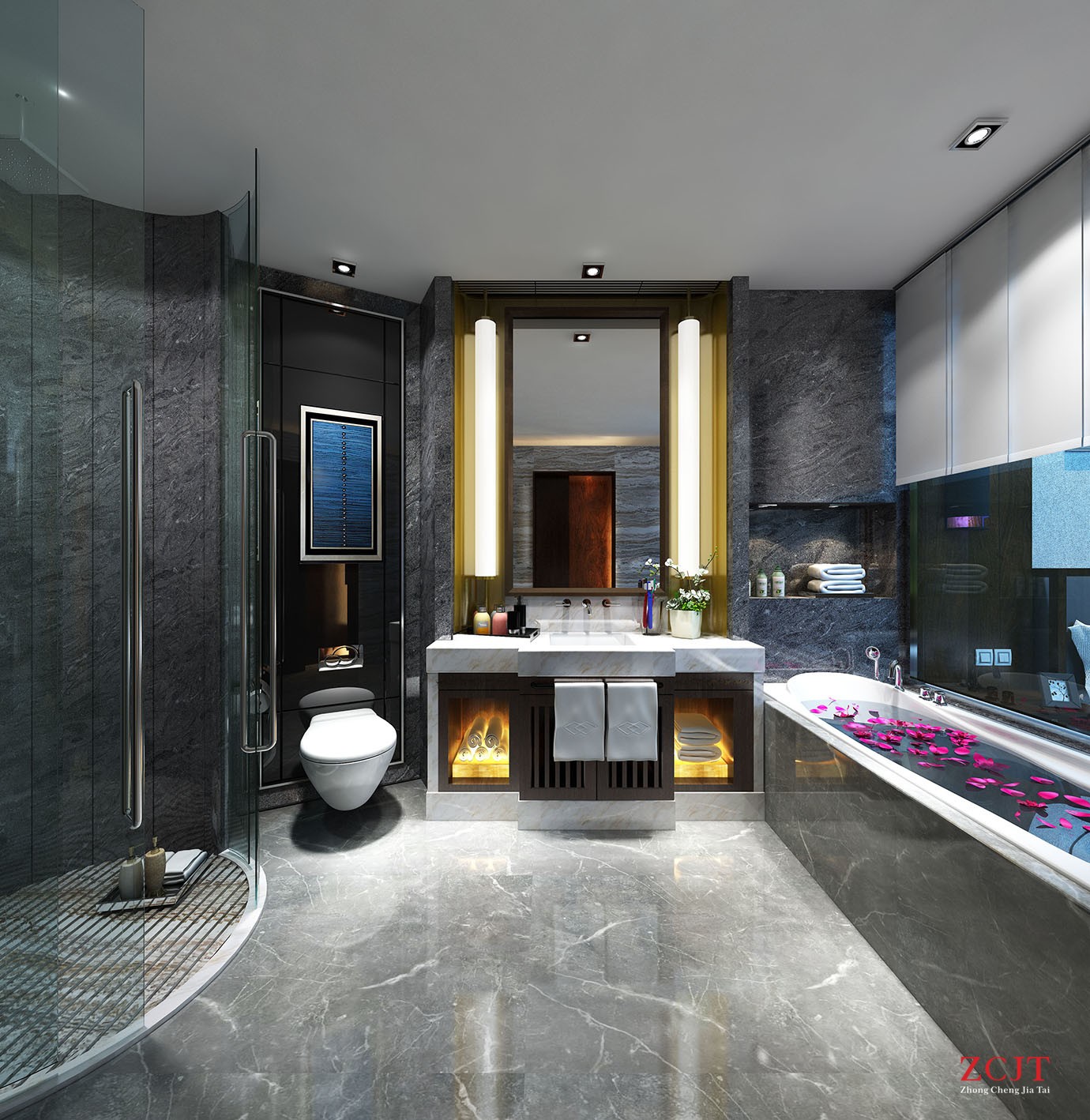 酒店卫生间、酒店淋浴间